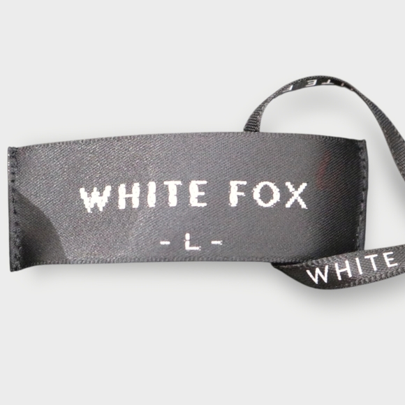 White Fox Fantasy World Bustier Pink Flame Halter Top Womens Size Large - Picture 5 of 7